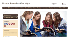 Desktop Screenshot of libreriaadventistavivamejor.com